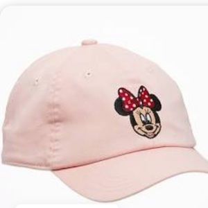 NWOT Girls Pink Minnie Mouse baseball cap size L